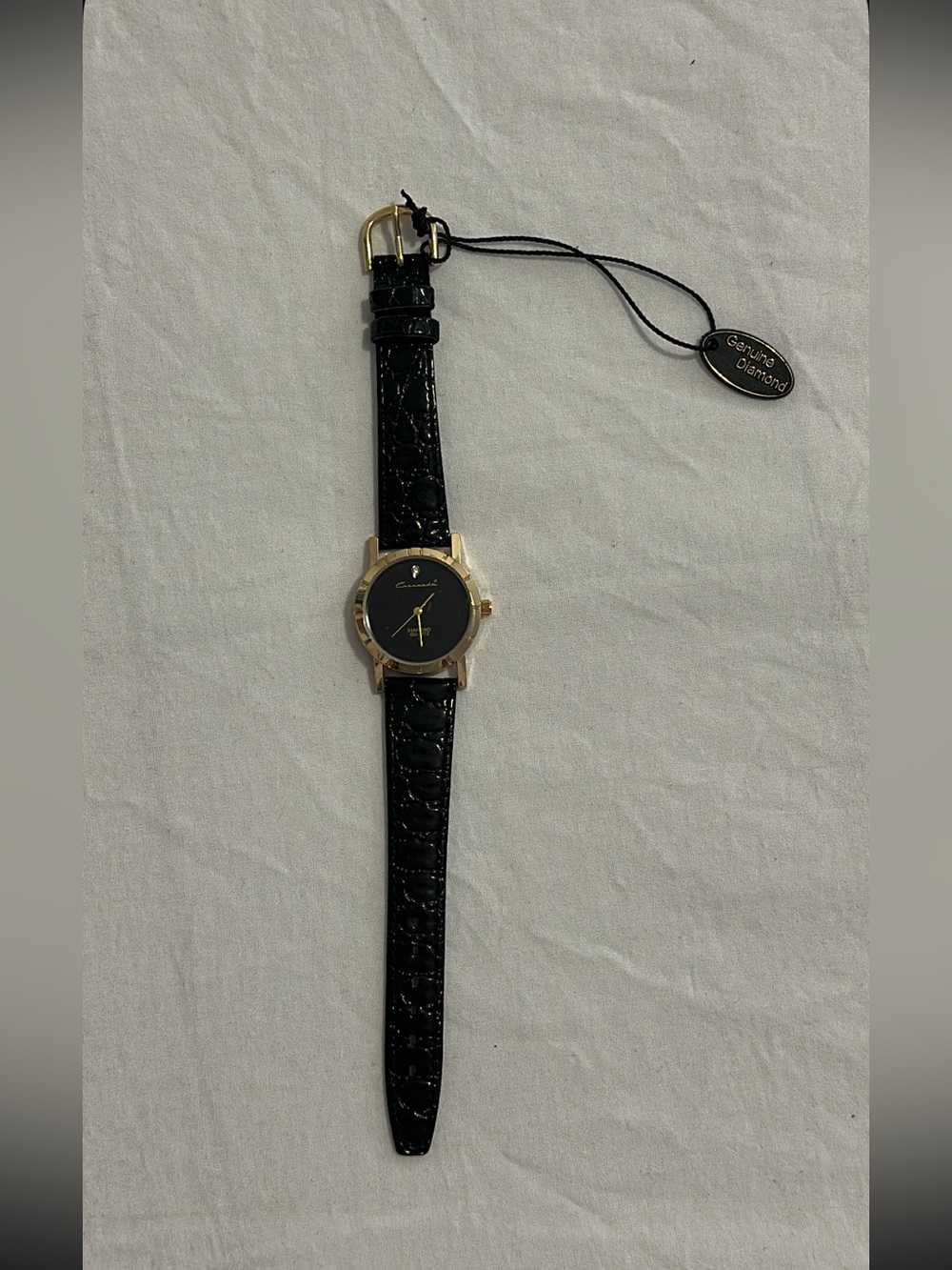 Gold Leather Watch